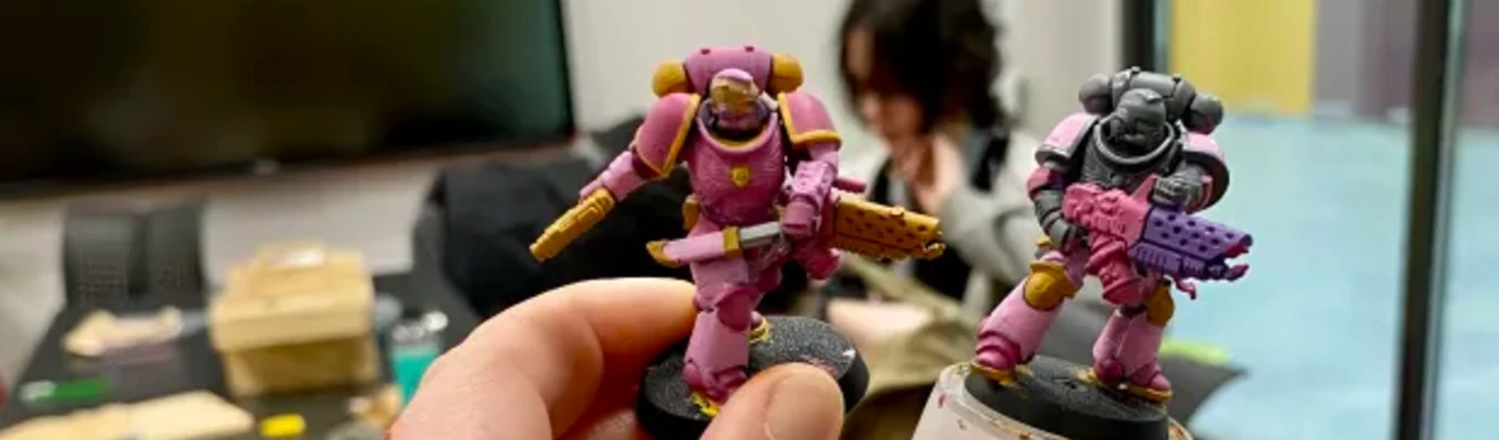 Workshop i miniatyrmaling